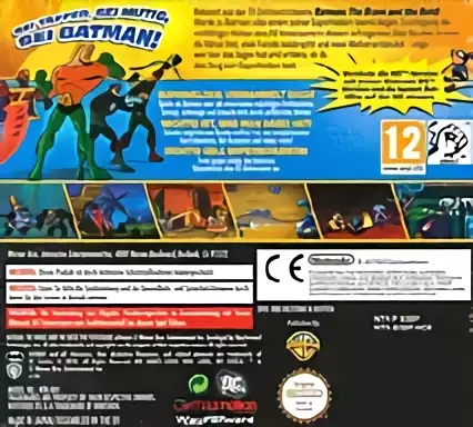 Image n° 2 - boxback : Batman - The Brave and the Bold - The Videogame